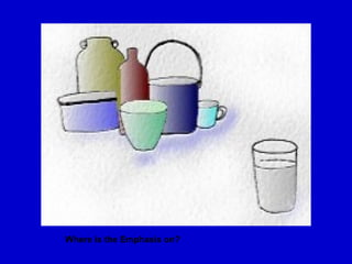 Where is the Emphasis on?
 