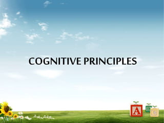 COGNITIVE PRINCIPLES
 