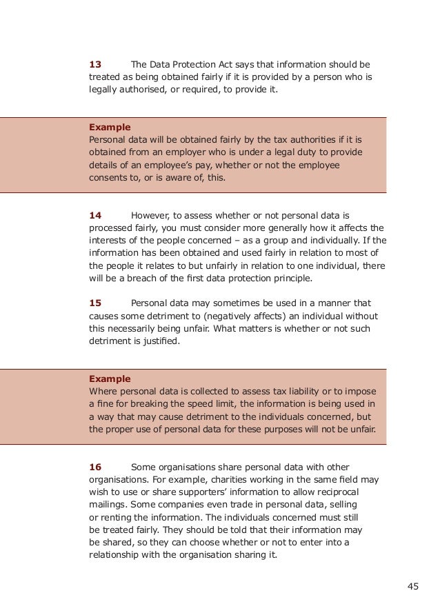 Reference data protection act essay