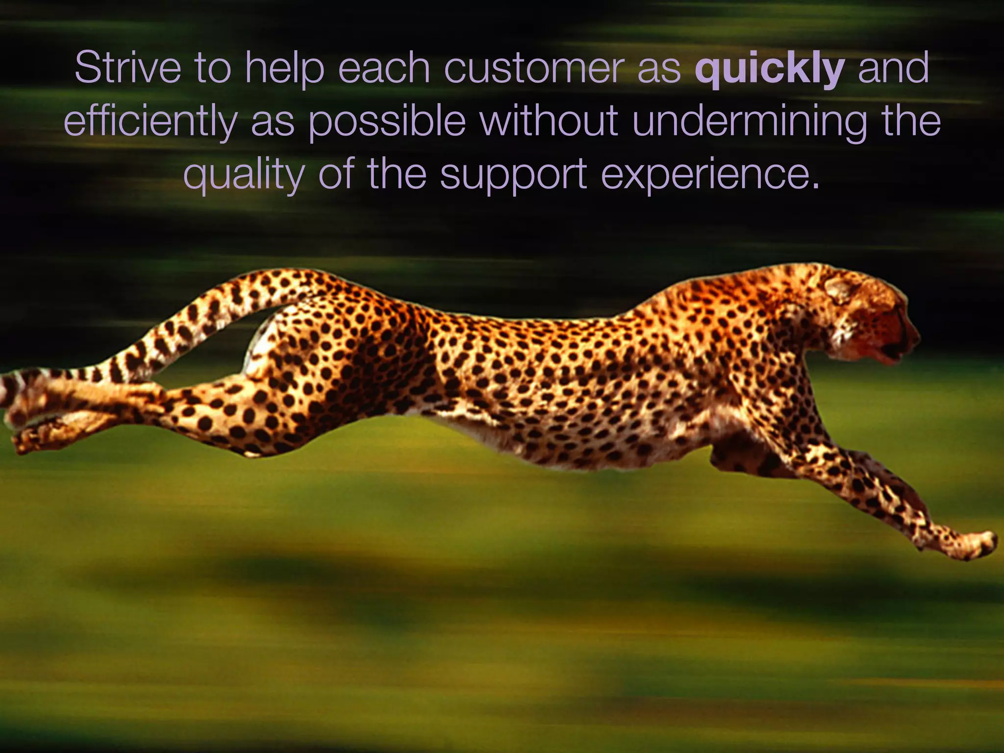 42% of customers 
complaining in social
media expect a 
60-minute response
time.

The Social Habit
       #CustomerWOW
 