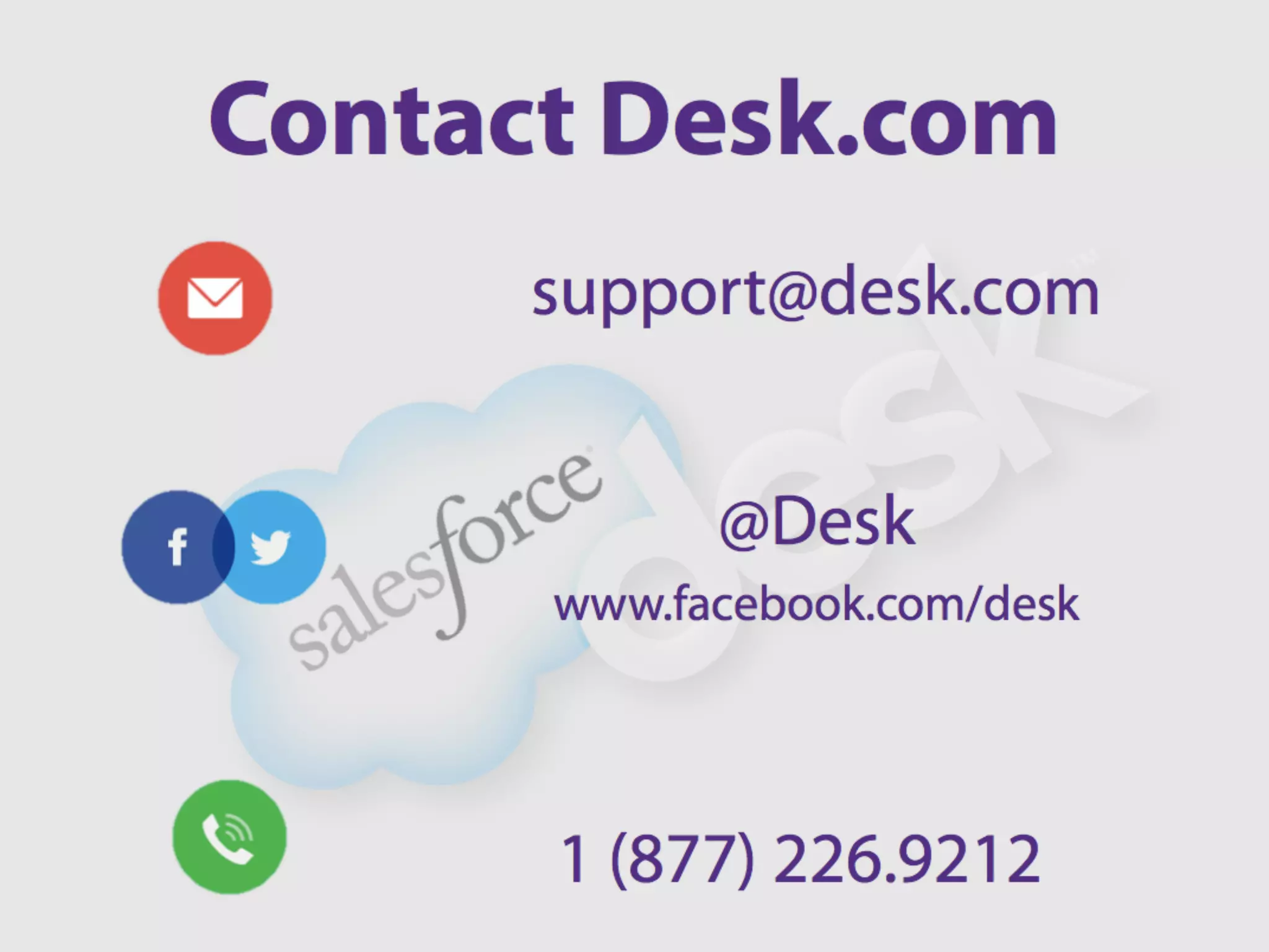Click Here for a 
        Free Customer Service Kit from

            Desk.com! 
•  Keep track of where your conversations are with clients
•  Easy-to-find data all in one Universal Inbox
•  Easily manage tickets and priorities
 