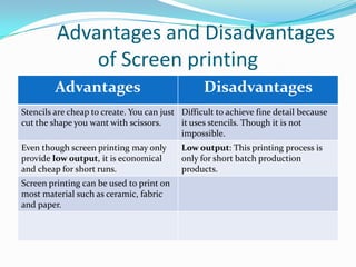 Rotated after printingBacking material placed here and is aligned with the screen.