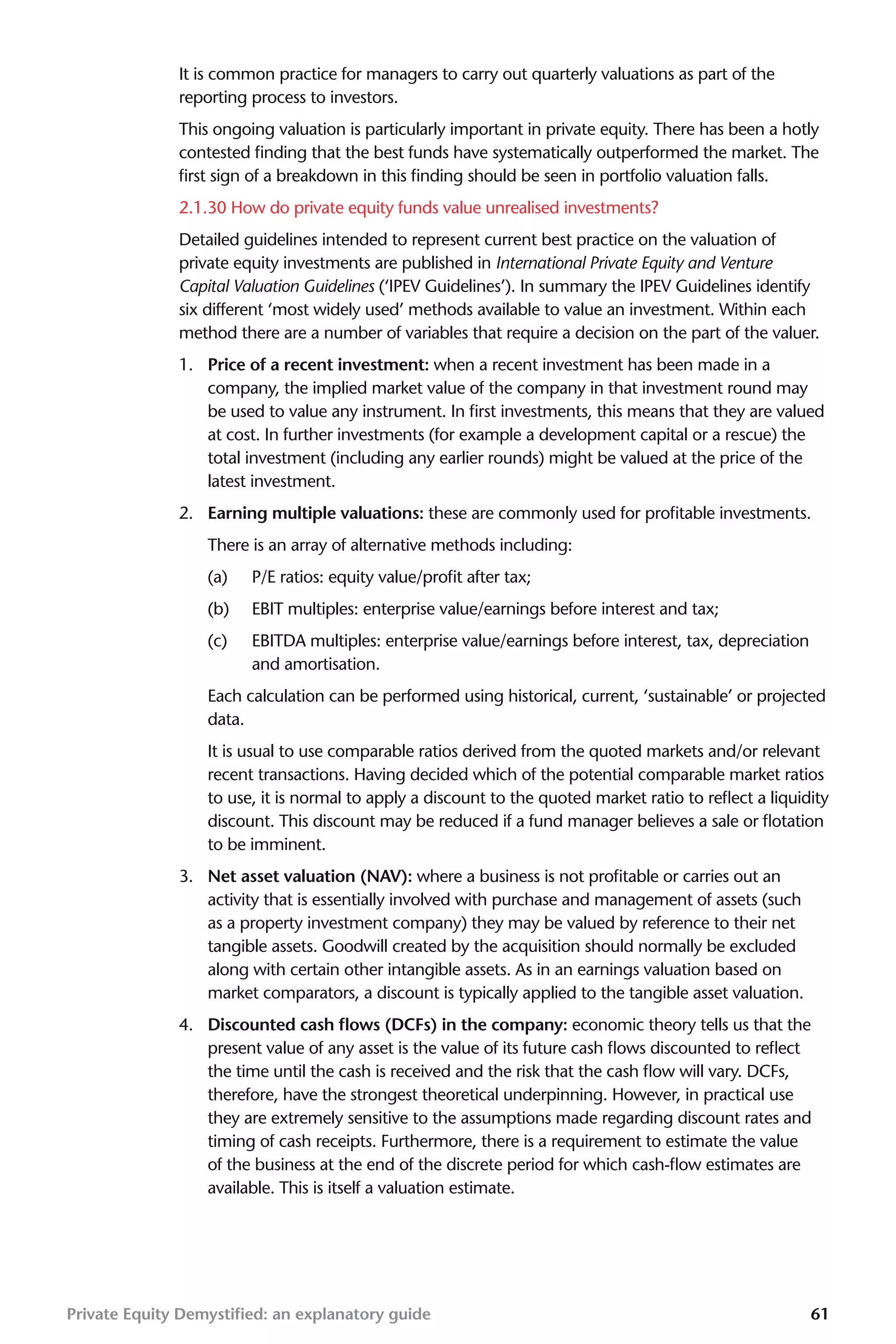The private equity fund | PDF