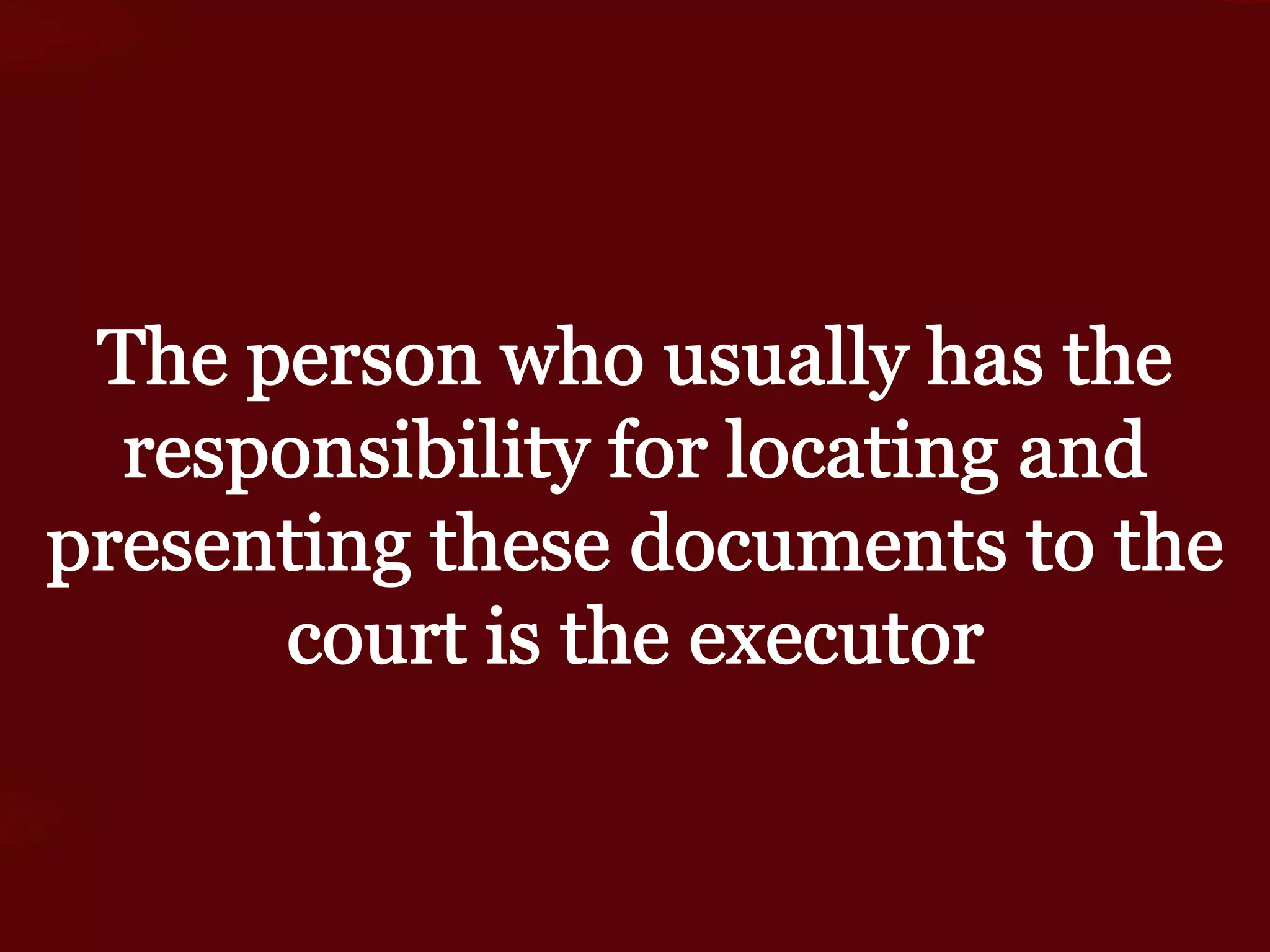 The Probate Process in Arkansas
