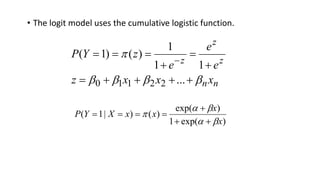 The probit model | PPTX