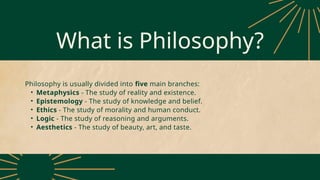 Intorduction of Philosophy The Problem of Free Will.pptx