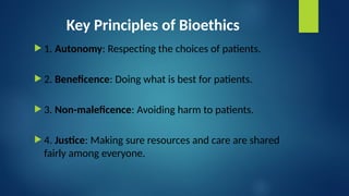 Justice In Bioethics The problem of justice in medicine and health care.pptx