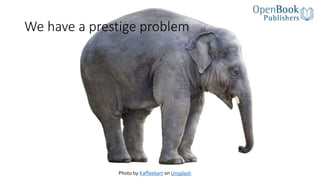 We have a prestige problem
Photo by Kaffeebart on Unsplash
 