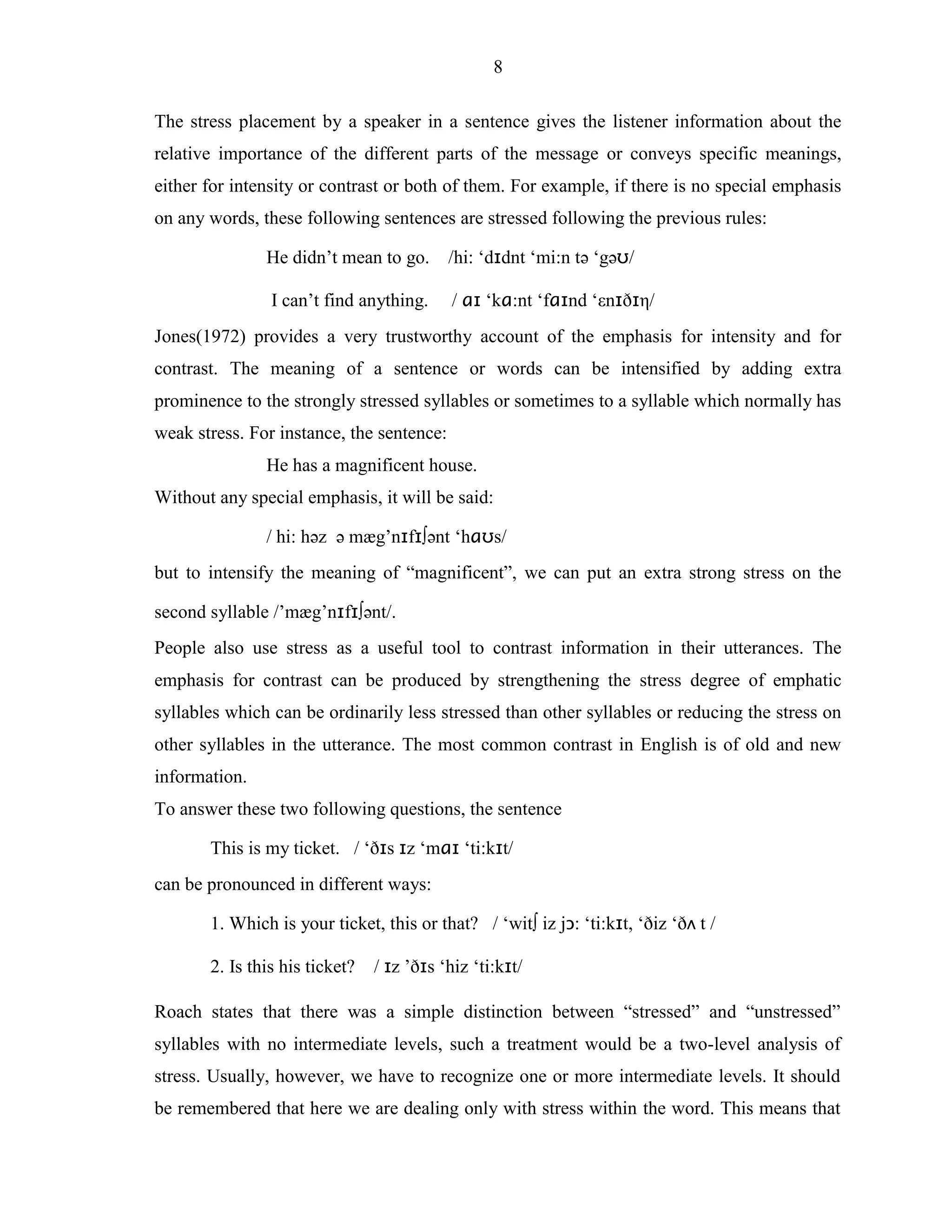 The problems in learning English intonation of 11th form students at ...