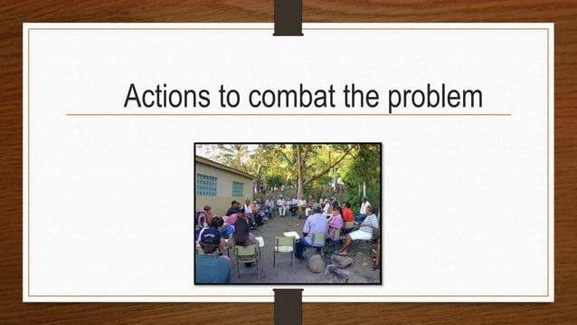 The problems in my community | PPTX