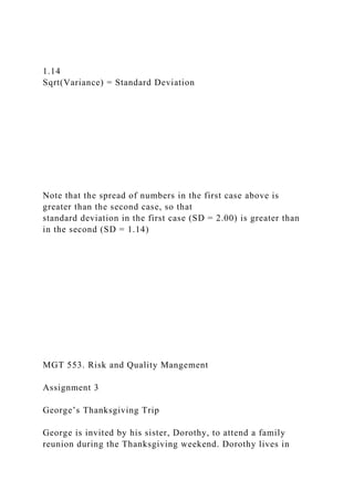 Problem Statement Deviations The Problem Statement By Dr. Marilyn Simon Find this a.docx