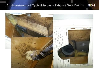 An Assortment of Typical Issues – Exhaust Duct Details
 