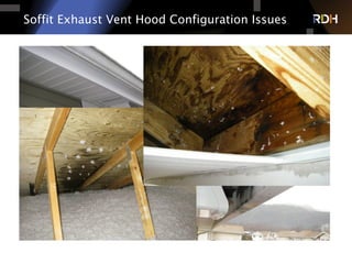 Soffit Exhaust Vent Hood Configuration Issues
 