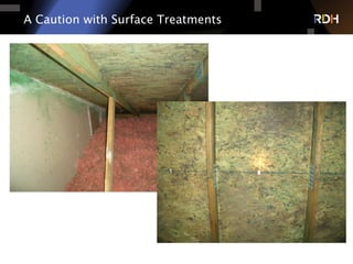 A Caution with Surface Treatments
 