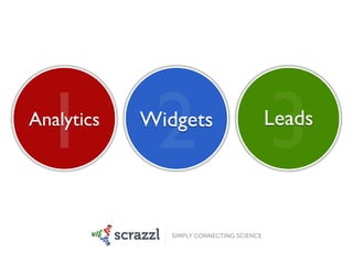 1 2 3
Analytics   Widgets   Leads
 