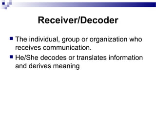 The process of communication | PPT | Email | Internet
