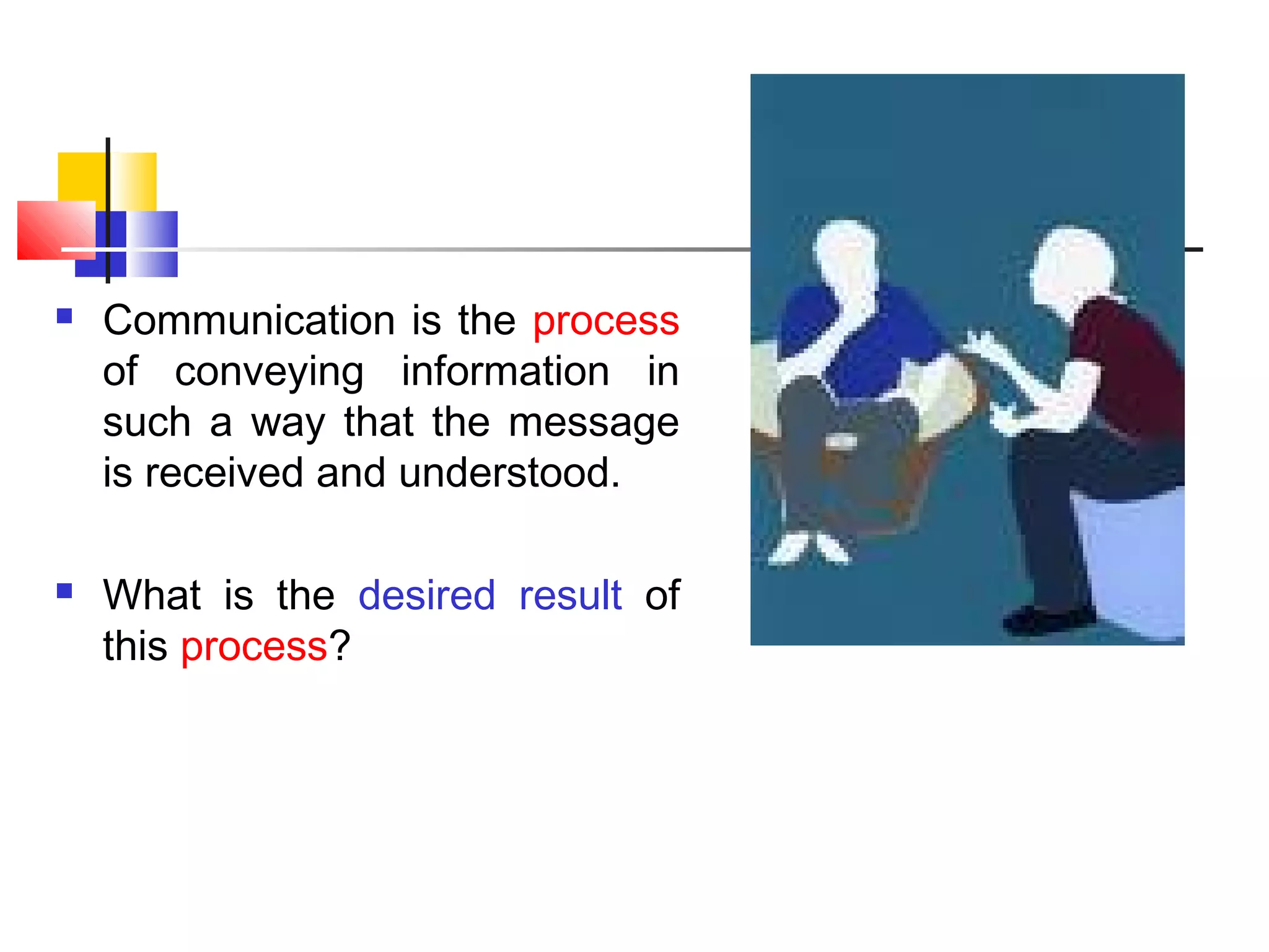 The process of communication | PPT