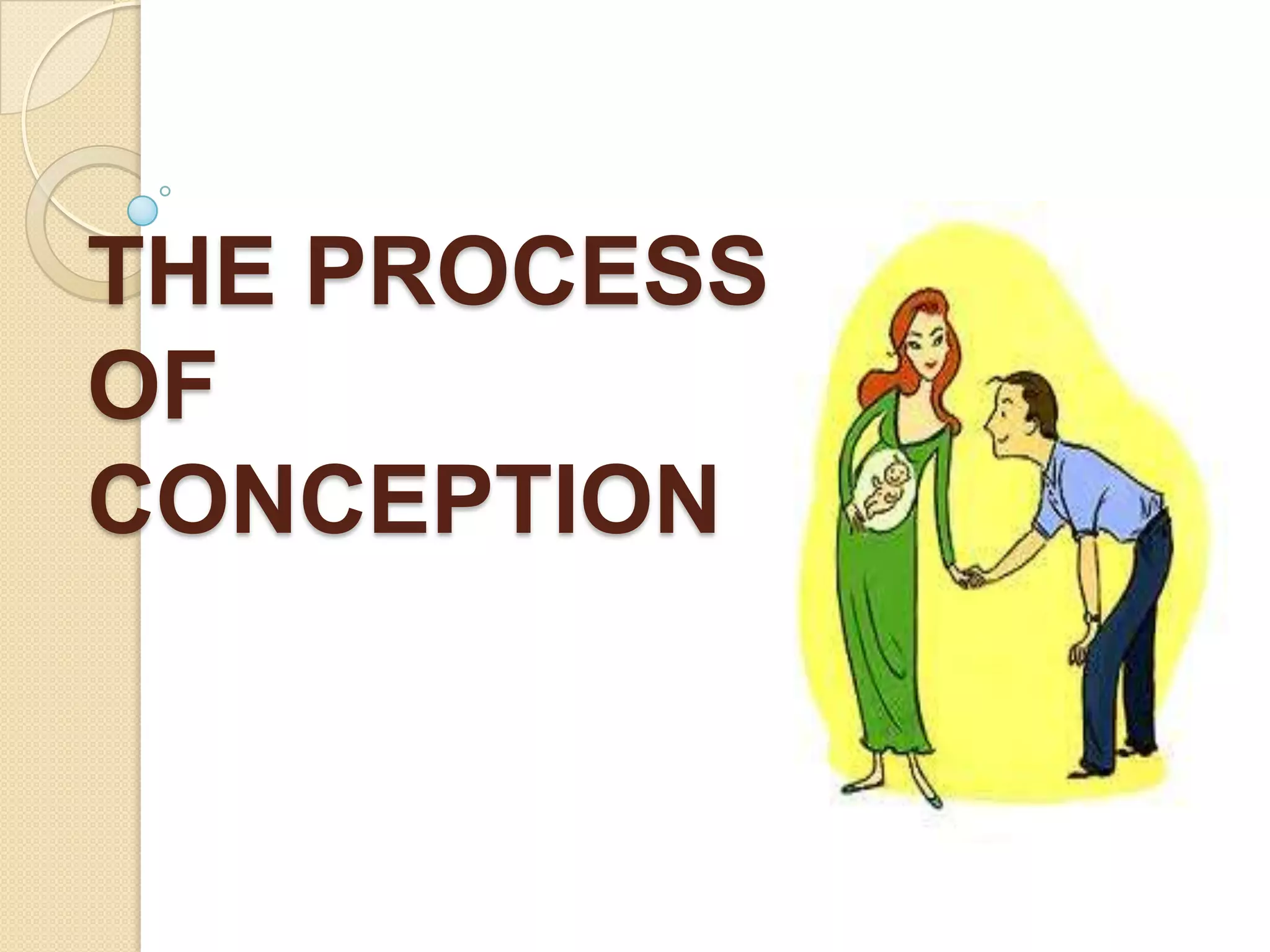 THE PROCESS OF CONCEPTION