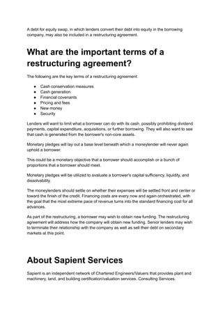 The Process of Corporate Debt Restructuring - Sapient.pdf