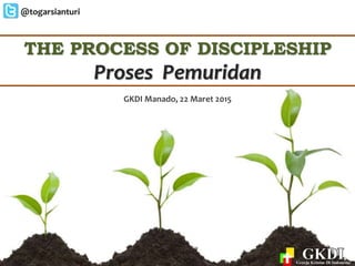 The Process of Discipleship | PPTX