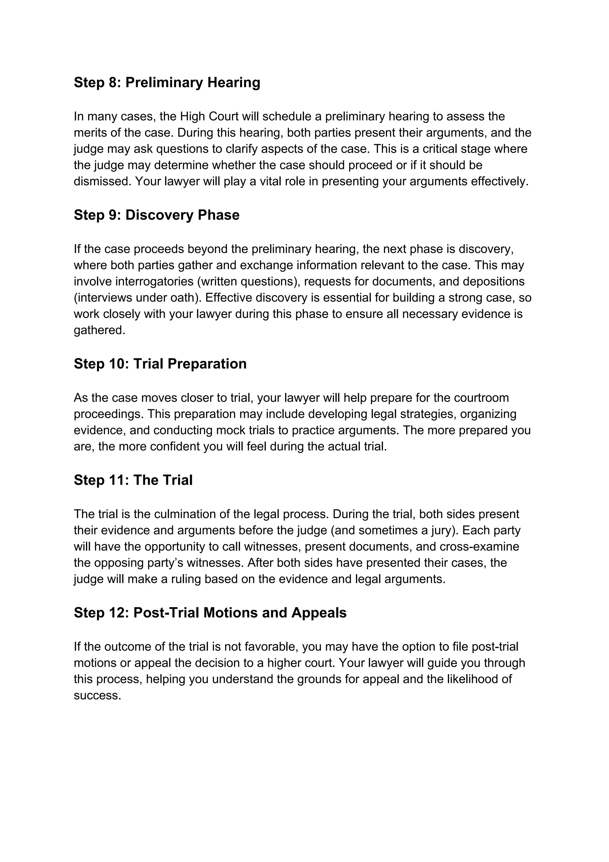 The Process of Filing a Case in the High Court_ A Step-by-Step Guide.docx