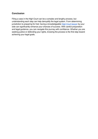 The Process of Filing a Case in the High Court_ A Step-by-Step Guide.docx