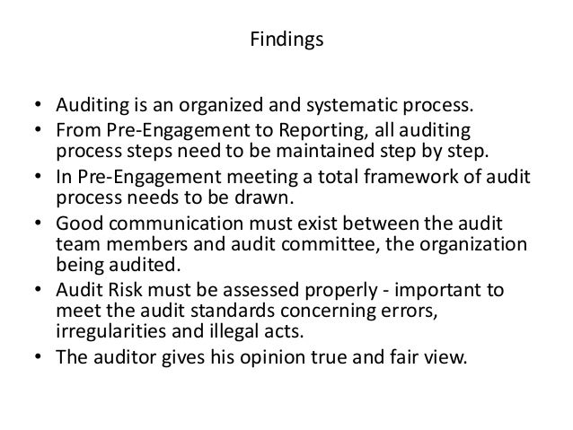 Issuing audit reports image