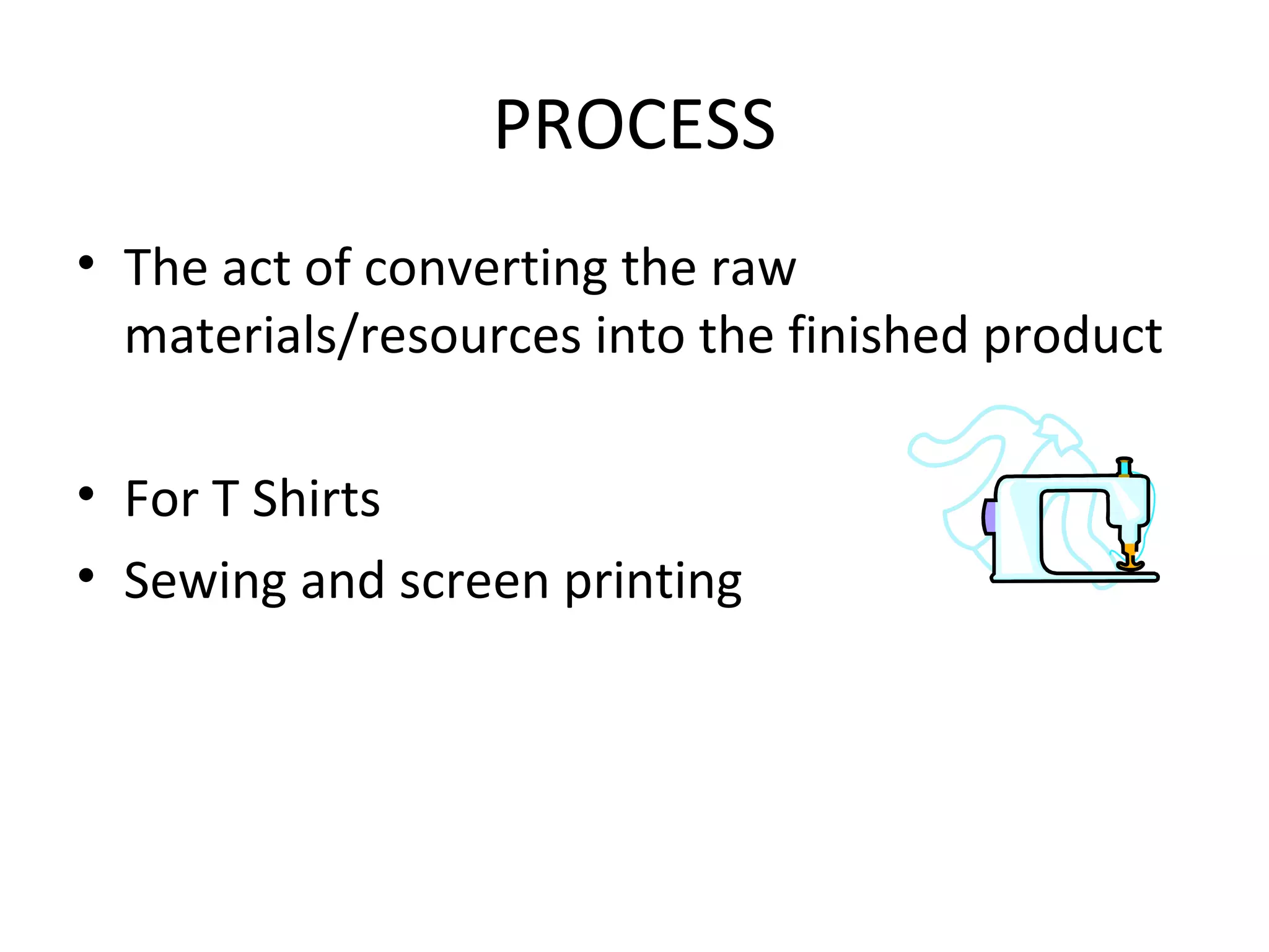 The Production Process | PPT