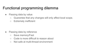 The productivity brought by Clojure