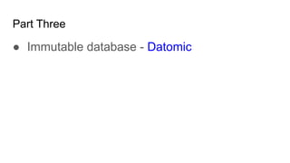 The productivity brought by Clojure