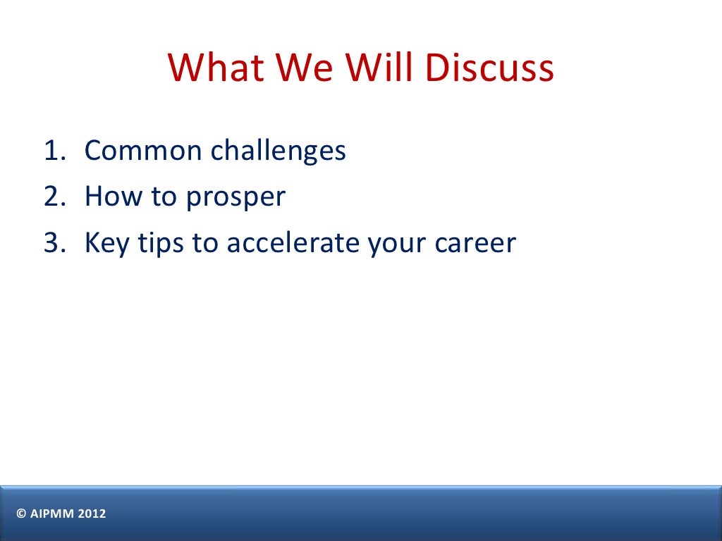 What We Will Discuss 1.