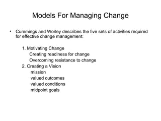 The program management component | PPT | Business | Business and Finance