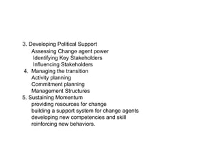 The program management component | PPT | Business | Business and Finance