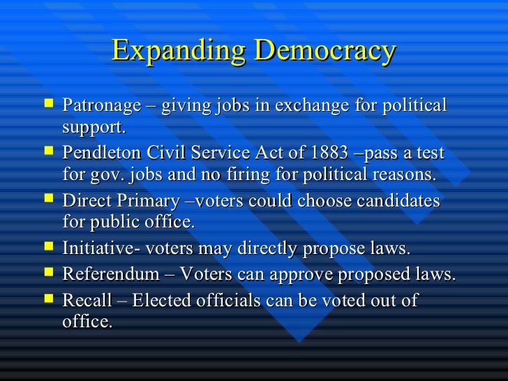 The progressive era roosevelt