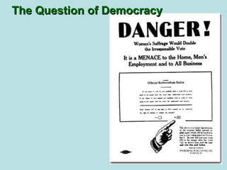The Question of Democracy
 
