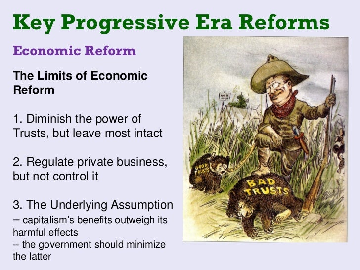 Progressive Era Legislation Chart