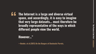 “
The
Promise
&
the
Peril
/
rotational.io
The Internet is a large and diverse virtual
space, and accordingly, it is easy t...
