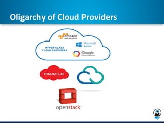 Oligarchy of Cloud Providers
 