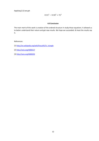 Comparative analysis of x^3+y^3=z^3 and x^2+y^2=z^2 in the ...