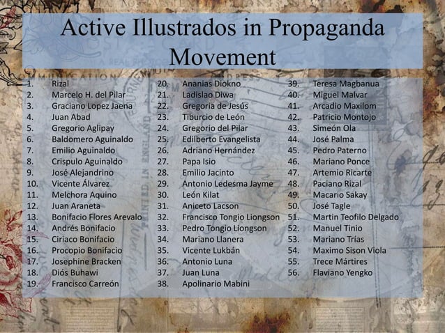The propaganda movement | PPT