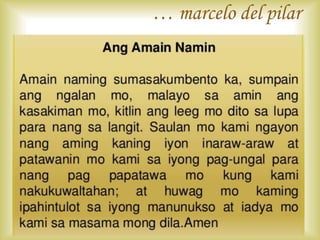 … marcelo del pilar
 