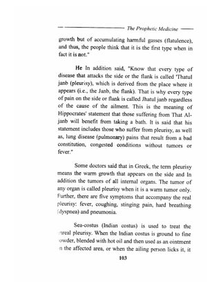 The prophetic medicine