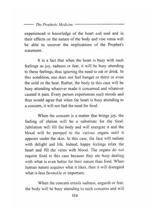 The prophetic medicine