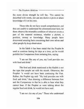 The prophetic medicine