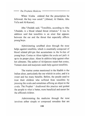 The prophetic medicine