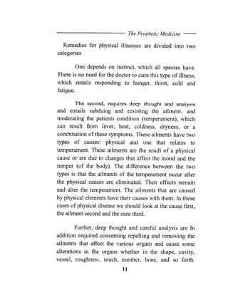 The prophetic medicine