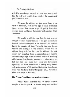 The prophetic medicine