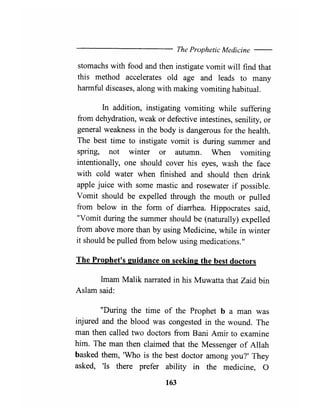 The prophetic medicine