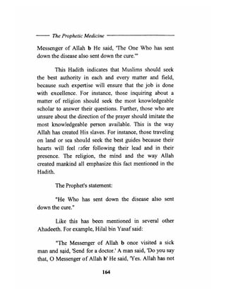 The prophetic medicine