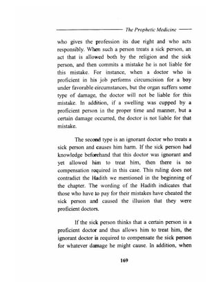 The prophetic medicine